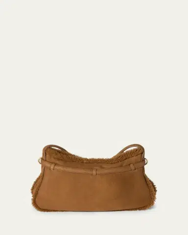 Miu Miu Aventure Belted Shearling & Suede Shoulder Bag | Thumbnail 3 Miu Miu Aventure Belted Shearling & Suede Shoulder Bag | Thumbnail 3