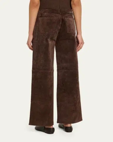 Still Here Cool Suede Low-Rise Jeans | Thumbnail 3