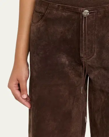 Still Here Cool Suede Low-Rise Jeans | Thumbnail 5