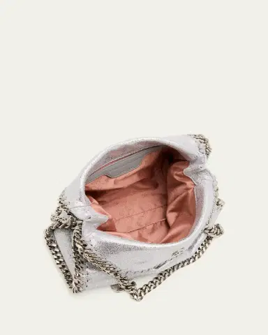 Stella McCartney Falabella Mini Metallic Tote Bag | Thumbnail 4