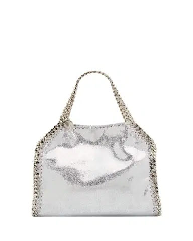 Stella McCartney Falabella Mini Metallic Tote Bag | Thumbnail 1