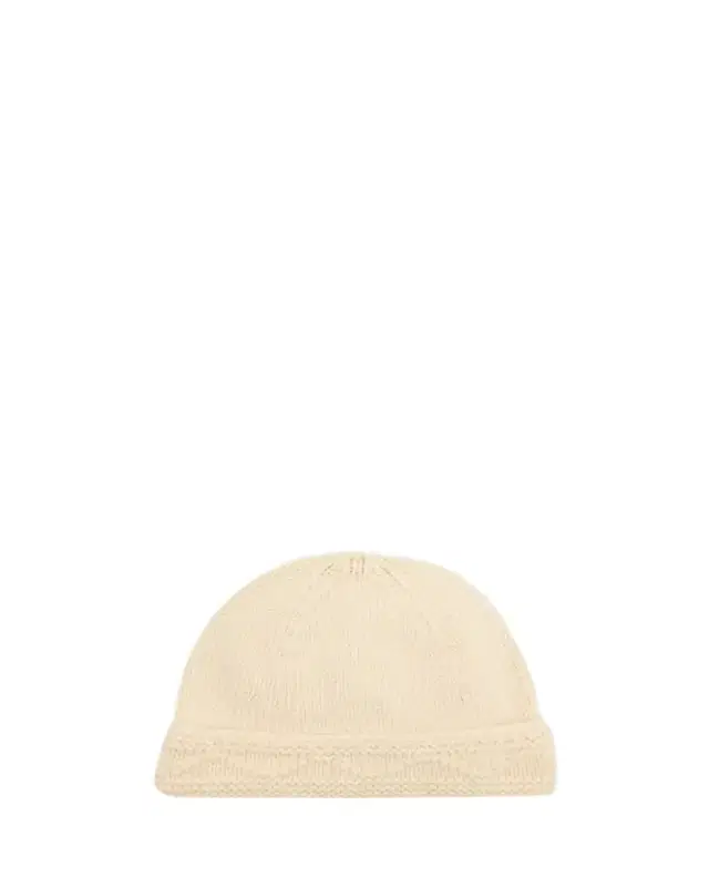Loro Piana Carezza Cashmere Coarsehair Beanie