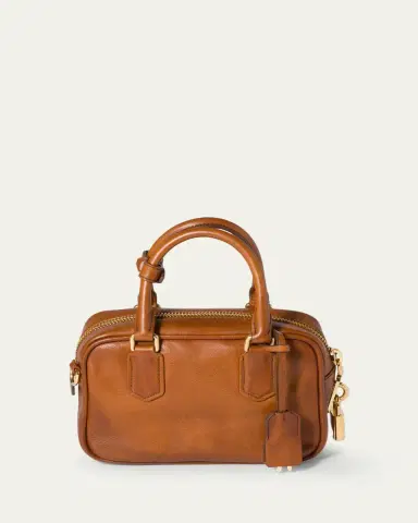 Miu Miu Arcadie Aged Leather Top-Handle Bag | Thumbnail 2 Miu Miu Arcadie Aged Leather Top-Handle Bag | Thumbnail 2