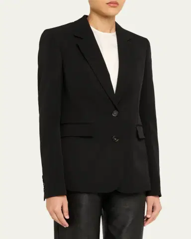 Stella McCartney Iconic Single-Breasted Blazer Jacket | Thumbnail 4 Stella McCartney Iconic Single-Breasted Blazer Jacket | Thumbnail 4