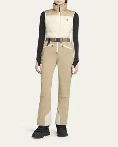 Moncler Grenoble Color-Block Down Ski Suit | Thumbnail 2 Moncler Grenoble Color-Block Down Ski Suit | Thumbnail 2
