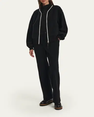 Varley Hansley Fleece Bomber Jacket | Thumbnail 2 Varley Hansley Fleece Bomber Jacket | Thumbnail 2