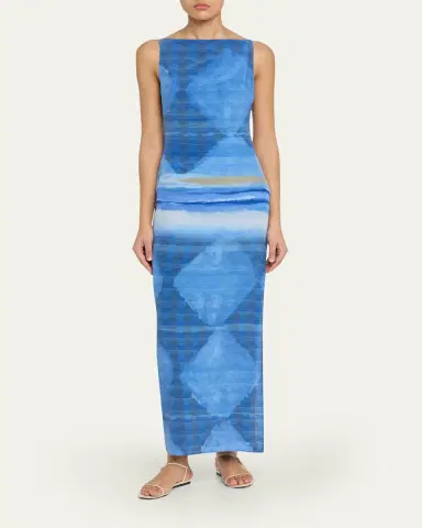 SIR. Isla Printed Maxi Dress | Thumbnail 2