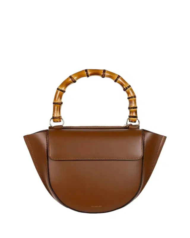 Wandler Hortensia Mini Leather Top-Handle Bag