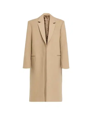 Toteme Classic Wool Single-Breasted Winter Coat | Thumbnail 1 Toteme Classic Wool Single-Breasted Winter Coat | Thumbnail 1