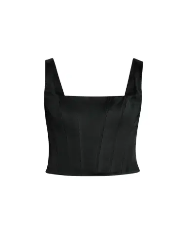 ALICE + OLIVIA Lilianna Satin Corset Top | Thumbnail 1
