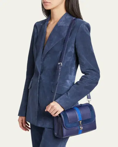 Gabriela Hearst Leonora Small Embroidered Leather Top-Handle Bag | Thumbnail 2 Gabriela Hearst Leonora Small Embroidered Leather Top-Handle Bag | Thumbnail 2