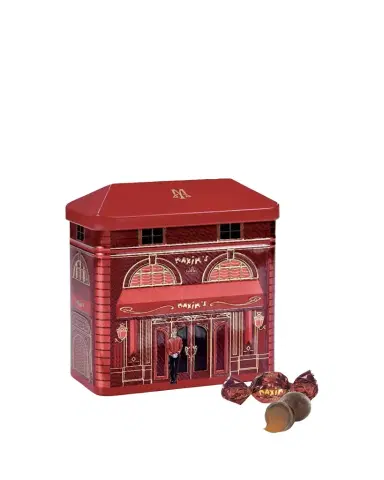 Maxim's de Paris Maxim's Restaurant Milk Chocolate Balls with Salted Caramel Hearts, 2.8 oz | Thumbnail 1