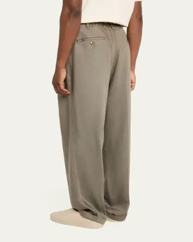 MAGLIANO Men's Lyocell Peoples Pleated Wide-Leg Pants | Thumbnail 3 MAGLIANO Men's Lyocell Peoples Pleated Wide-Leg Pants | Thumbnail 3