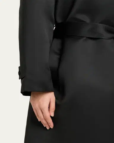 FFORME Koharu Duchesse Satin Oversized Coat | Thumbnail 5 FFORME Koharu Duchesse Satin Oversized Coat | Thumbnail 5