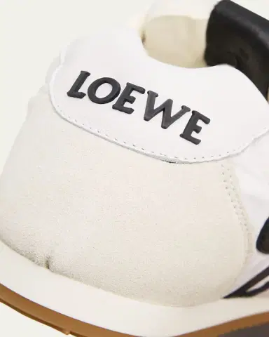 Loewe Ballet Runner 2.0 Nylon and Calfskin Low-Top Sneakers | Thumbnail 3 Loewe Ballet Runner 2.0 Nylon and Calfskin Low-Top Sneakers | Thumbnail 3