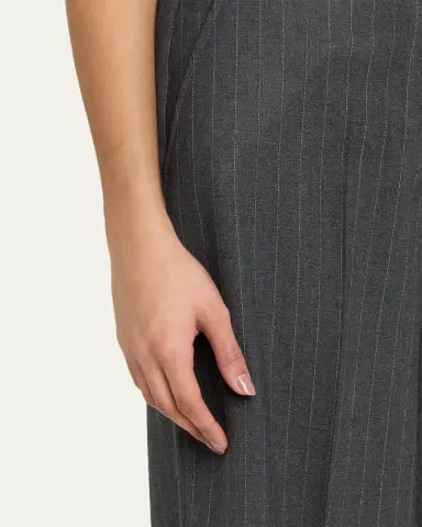 OFFICINE GÉNÉRALE Rosa Pinstripe Wool Pants | Thumbnail 5