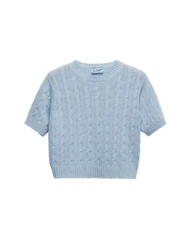 Prada Boxy Cable Cashmere Sweater | Thumbnail 1