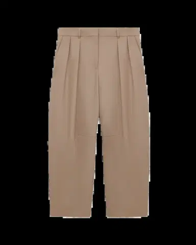 Loewe Double Pleated Wool Barrel Trousers | Thumbnail 2