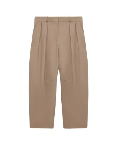 Loewe Double Pleated Wool Barrel Trousers | Thumbnail 1