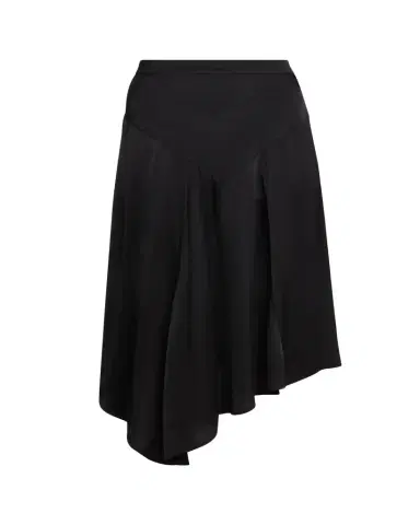 OFFICINE GÉNÉRALE Anisea Flared Asymmetric Midi Skirt | Thumbnail 1 OFFICINE GÉNÉRALE Anisea Flared Asymmetric Midi Skirt | Thumbnail 1
