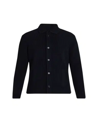 Baldassari Men's Cashmere Rib Cardigan | Thumbnail 1