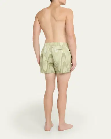 Frescobol Carioca Men's Rio Copa Grain Swim Shorts | Thumbnail 3