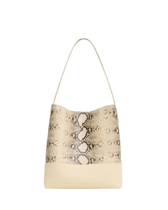 Mansur Gavriel Everyday Cabas Snakeskin-Embossed Tote Bag