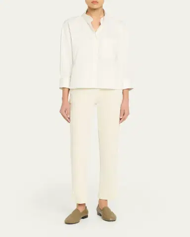 TWP J. D. Shirt in Mixed Pinstripe Superpop | Thumbnail 2 TWP J. D. Shirt in Mixed Pinstripe Superpop | Thumbnail 2