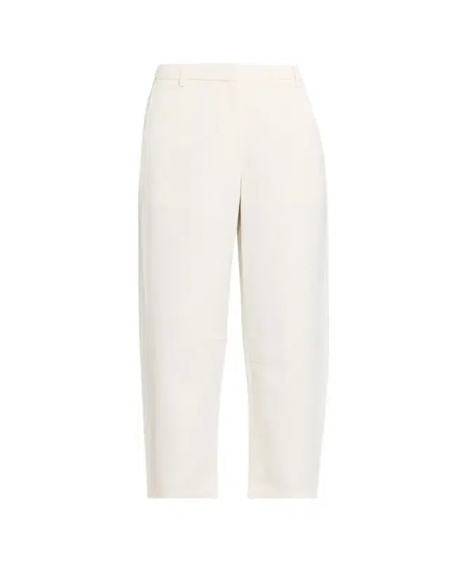 TWP Jett Barrel-Leg Beach Pants in Coated Viscose Linen
