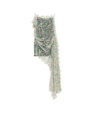 Christopher Esber Draped Hand-Painted Lace Dress | Thumbnail 1 Christopher Esber Draped Hand-Painted Lace Dress | Thumbnail 1