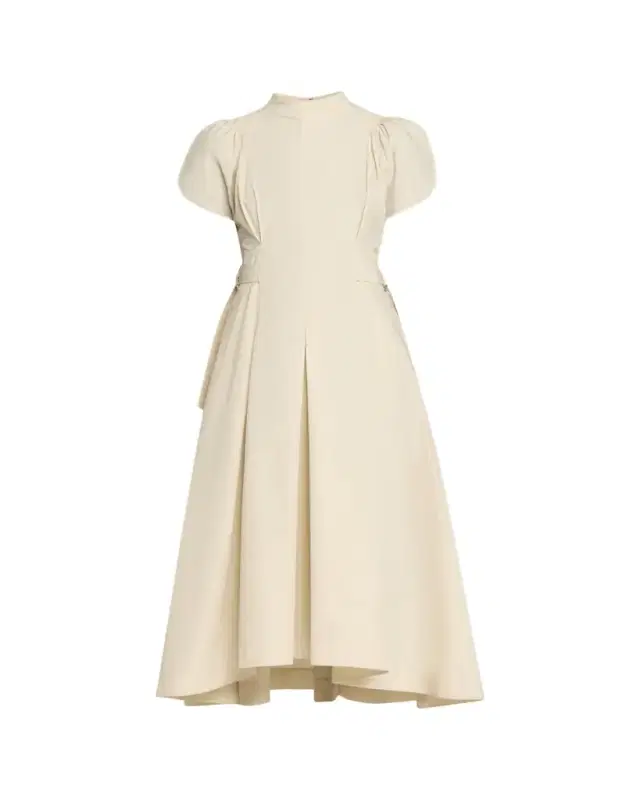 3.1 Phillip Lim A-Line Tulip-Sleeve Midi Dress