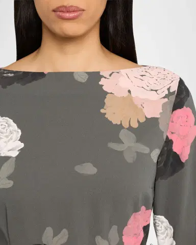 BERNADETTE Luce Floral-Print Belted Midi Dress | Thumbnail 9 BERNADETTE Luce Floral-Print Belted Midi Dress | Thumbnail 9