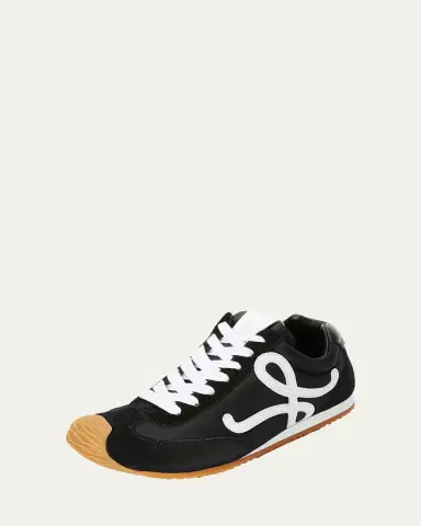 Loewe Ballet Runner 2.0 Mixed Leather Sneakers | Thumbnail 3 Loewe Ballet Runner 2.0 Mixed Leather Sneakers | Thumbnail 3