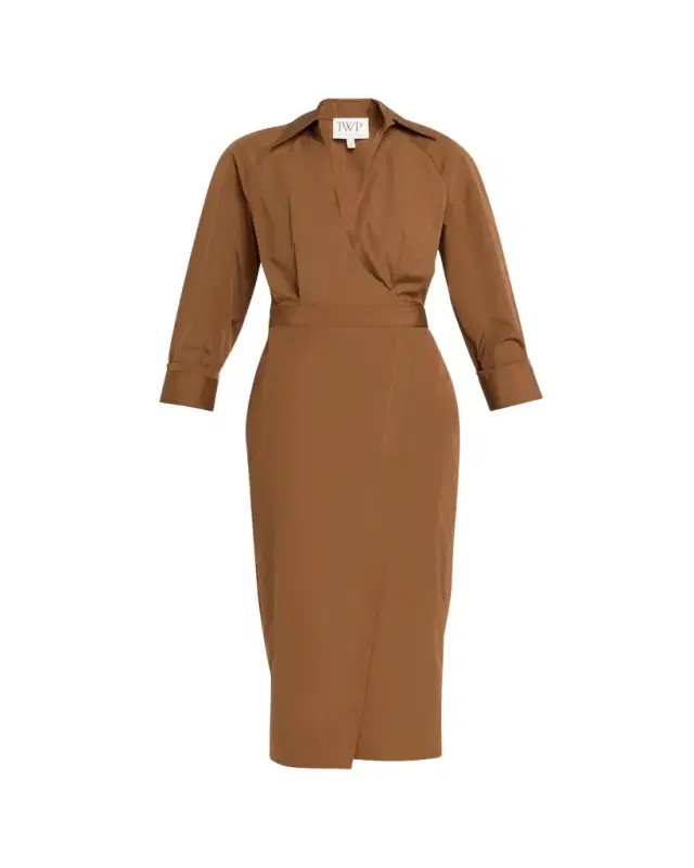 TWP The Walkaway Midi Shirtdress