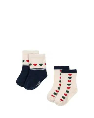 Konges Slojd Kid's 2-Pack Jacquard Socks | Thumbnail 1