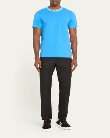 Moncler Men's Logo Crew T-Shirt | Thumbnail 2