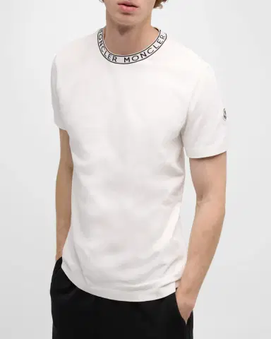 Moncler Men's Logo Crew T-Shirt | Thumbnail 15