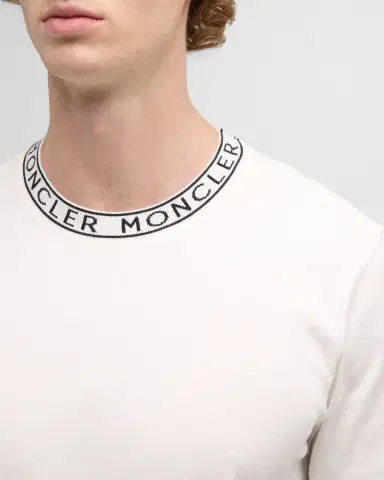 Moncler Men's Logo Crew T-Shirt | Thumbnail 16