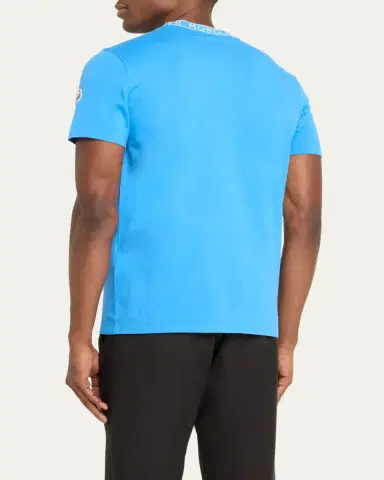 Moncler Men's Logo Crew T-Shirt | Thumbnail 3