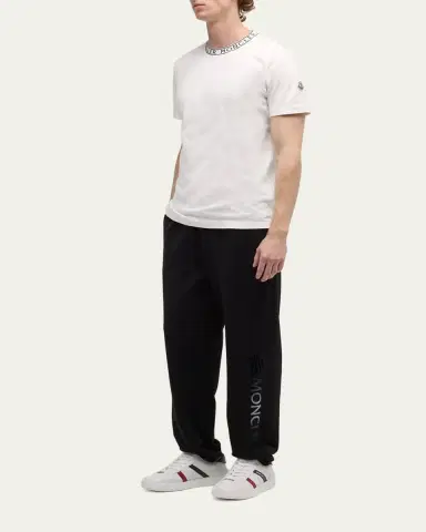 Moncler Men's Logo Crew T-Shirt | Thumbnail 6