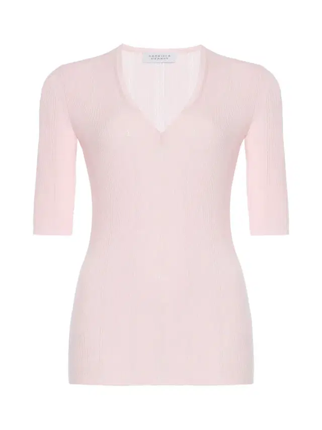 Amari Wool V-Neck Top