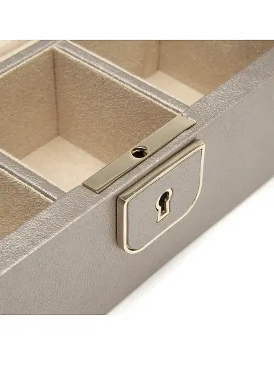 Wolf Women's Palermo Medium Jewelry Box - Grey | Thumbnail 3 Wolf Women's Palermo Medium Jewelry Box - Grey | Thumbnail 3