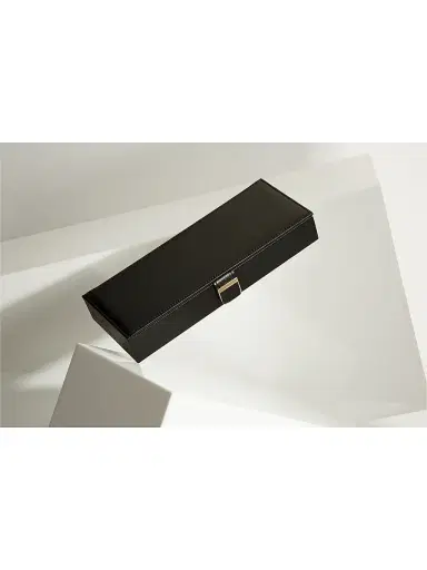 Wolf Palermo Leather Safe Deposit Box | Thumbnail 2 Wolf Palermo Leather Safe Deposit Box | Thumbnail 2