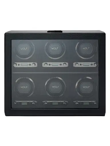 Wolf British Racing Green 6-Piece Watch Winder | Thumbnail 4 Wolf British Racing Green 6-Piece Watch Winder | Thumbnail 4