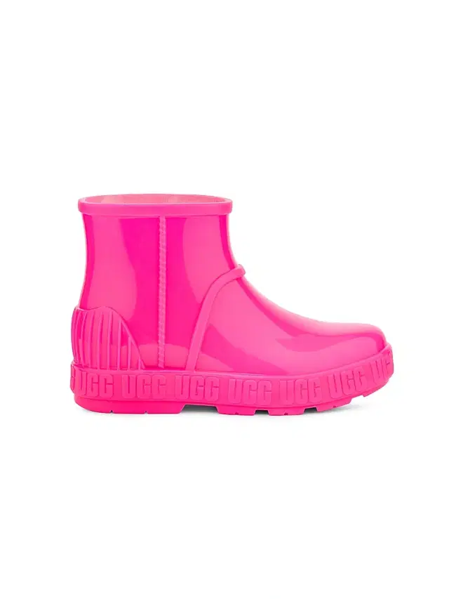 UGG Little Girl's Drizlita Low-Top PVC Rainboots - Hot Pink 5 (Child)