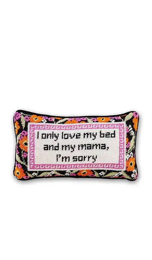 Furbish Studio Drake Needlepoint Pillow