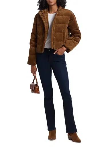 PAIGE Women's Manhattan High-Rise Bootcut Jeans - Apres - Size 31 | Thumbnail 2 PAIGE Women's Manhattan High-Rise Bootcut Jeans - Apres - Size 31 | Thumbnail 2