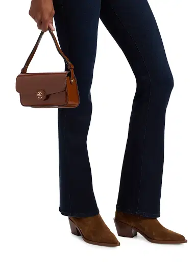 PAIGE Women's Manhattan High-Rise Bootcut Jeans - Apres - Size 31 | Thumbnail 6 PAIGE Women's Manhattan High-Rise Bootcut Jeans - Apres - Size 31 | Thumbnail 6