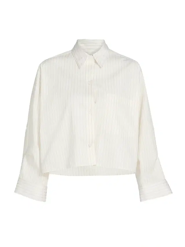 Women's Next Ex Cotton Shirt - White Multi