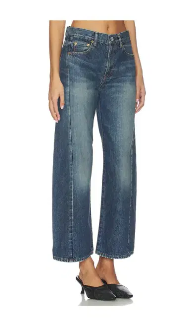 Moussy Vintage Harlem Side Line Cocoon Jeans | Thumbnail 2